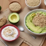 foods that make you full avocado redchilly oat meal whole grains greek yougurt