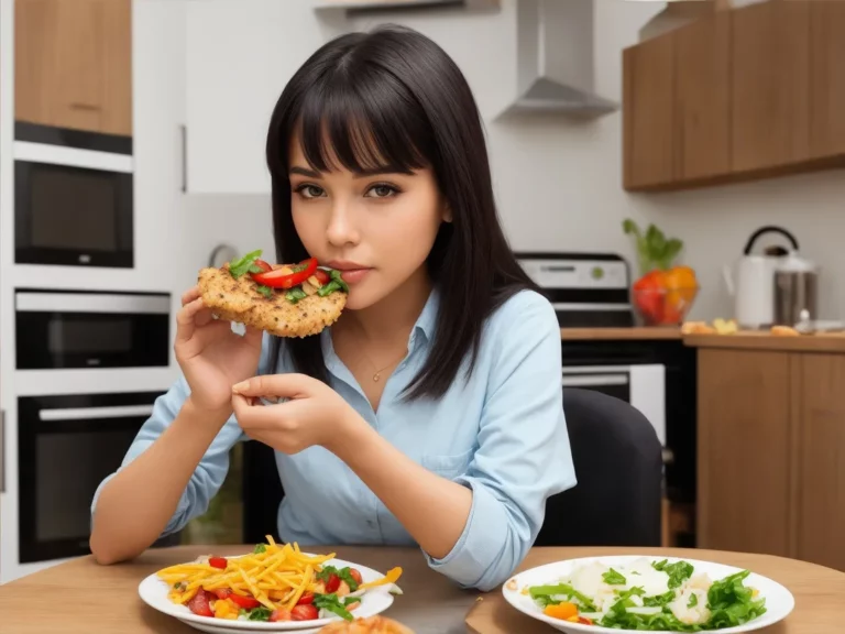 a girl following intermittent fasting diet plan