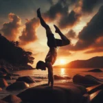 body weight excecise sunset